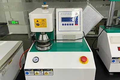 Fully automatic bursting strength tester