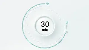30-Minute Timer & Five Power Levels 